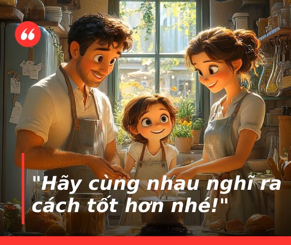 Khuyến khích trẻ tự tìm giải pháp giúp xây dựng tính kiên trì và sự chủ động.