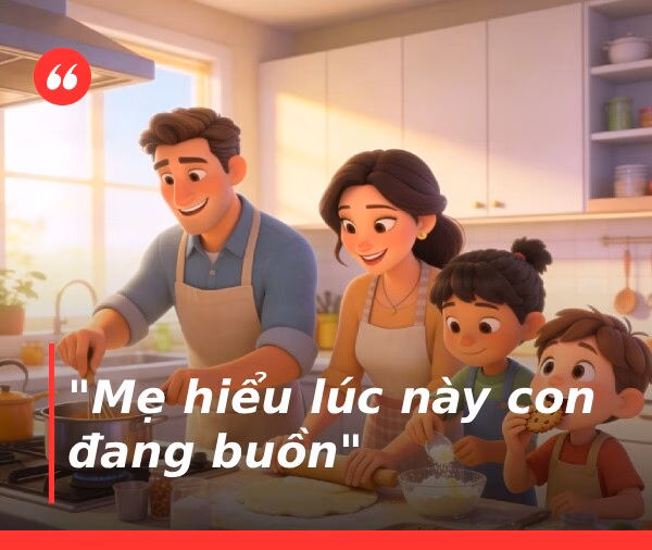 Khi cảm xúc được thừa nhận, trẻ sẽ dễ dàng bình tĩnh và hợp tác hơn.