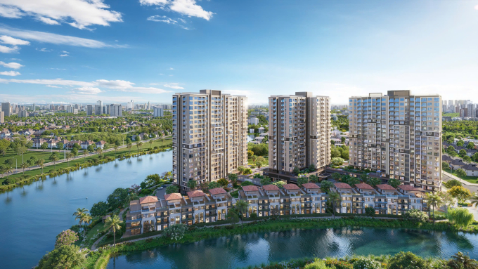 Trellia Cove mang đến không gian riêng tư đẳng cấp với địa thế hướng thủy.