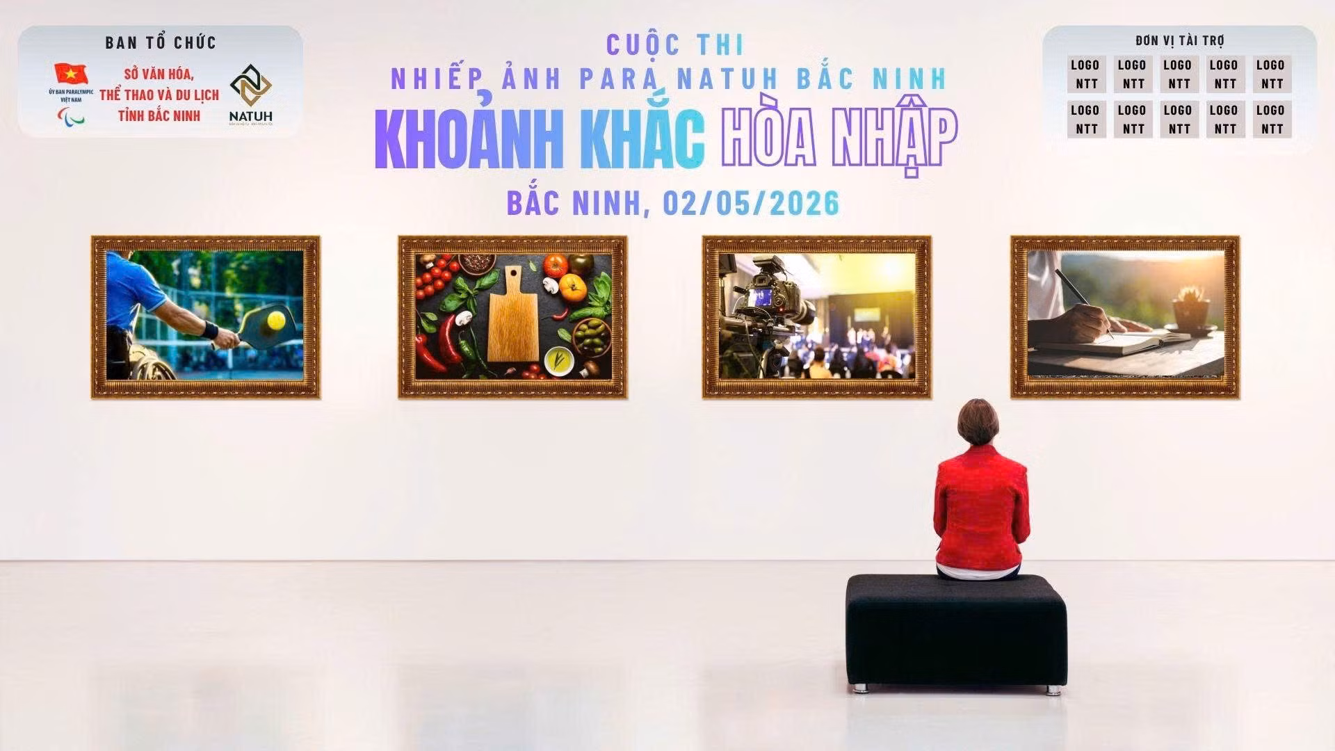 Sự phối hợp nhịp nhàng giữa vận động viên khuyết tật và người đồng hành minh chứng cho sức mạnh của sự đoàn kết.